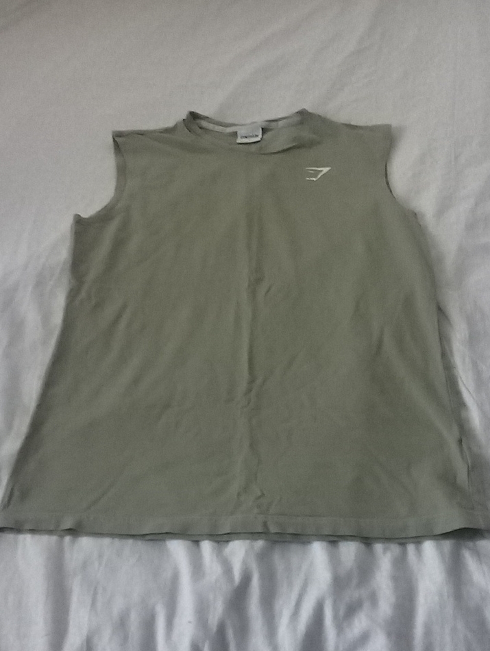 Gymshark Sleeveless Training Tank - Sage Green